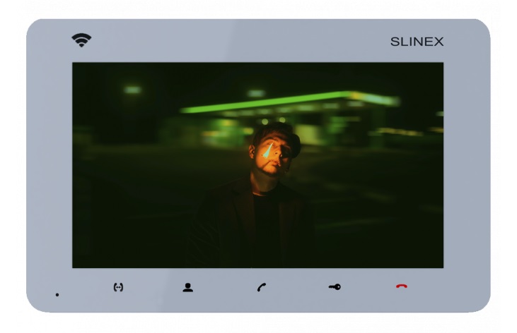 Монитор домофона SM-07N Cloud Silver Slinex