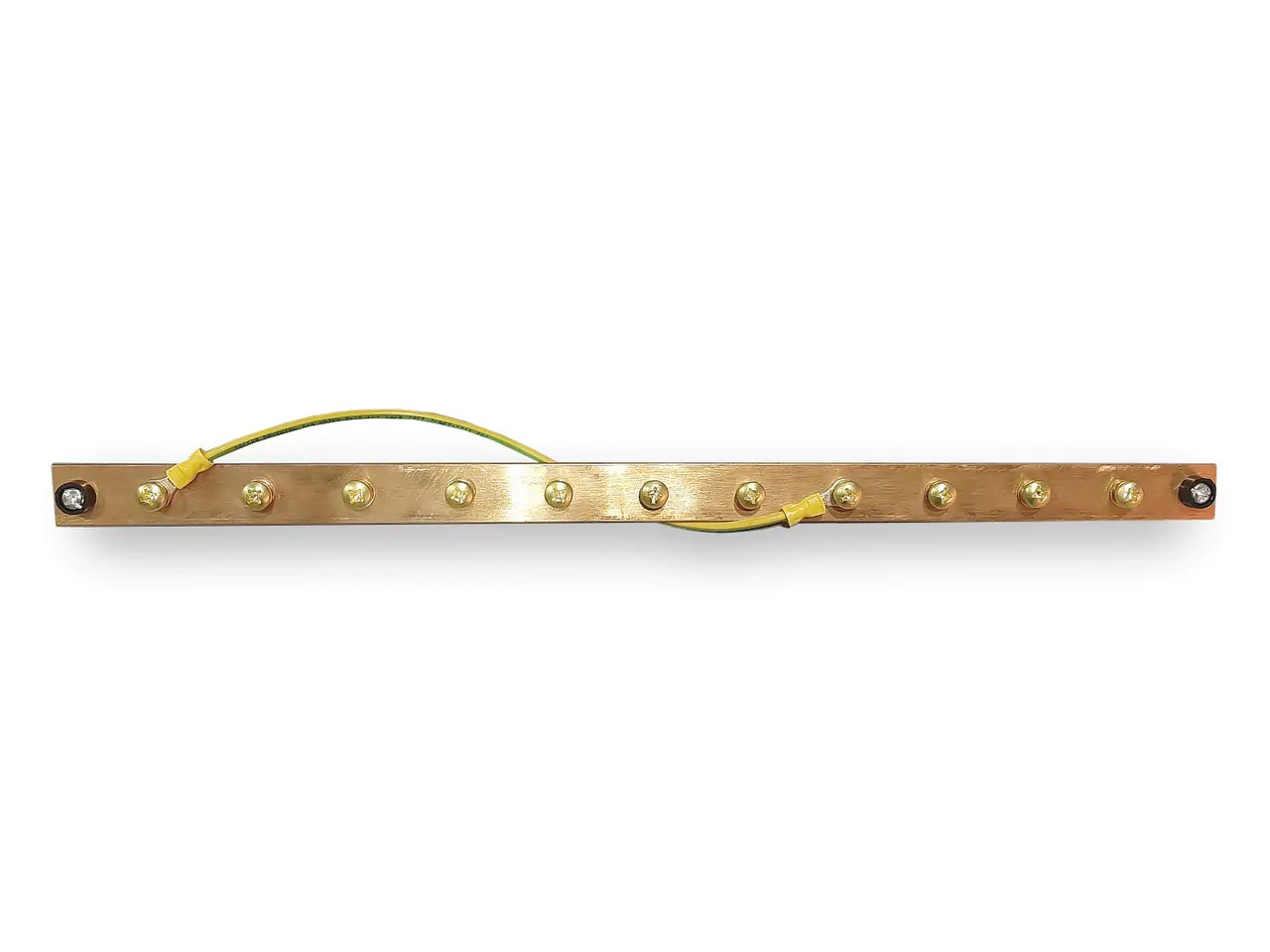 Шина TGRD-19 медная, заземления 19" Hyperline