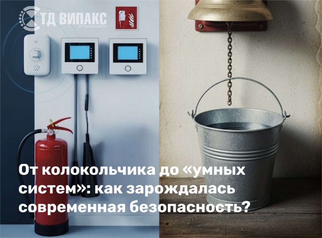 От колокольчика до умных систем: как зарождалась современная безопасность От колокольчика до умных систем: как зарождалась современная безопасность