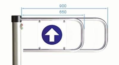 Створка ASG-650 (длиной 650 мм для стойки калитки PERCo-WHD-05)