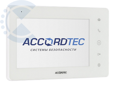 Монитор домофона AT-VD710W WH AccordTec