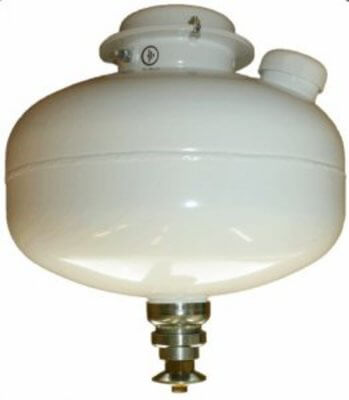 Модуль пожаротушения МУПТВ(Взр)-13,5-ГЗ-ВД-01-02 (tºC= +5) Источник плюс