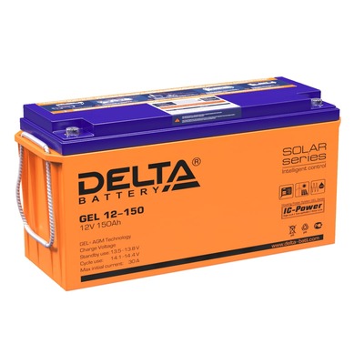 Аккумулятор 150 а/ч (GEL 12-150) Delta