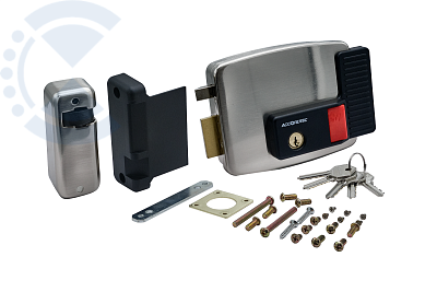 Замок электромеханический AT-EL101GF.3 (открывается наружу, петли слева) AccordTec