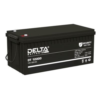 Аккумулятор 200 а/ч 12 В (DT 12200) Delta