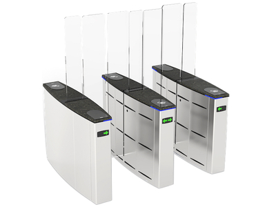 Турникет 001SG55T-DBL с раздвижными  ми двухпроходный SLIDING GATE SG55T, ширина прохода 2 х 550 мм CAME