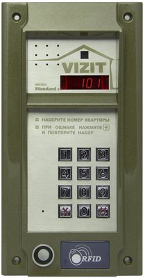 Блок вызова БВД-N101RTCP Vizit