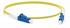 Патч-корд FC-S2-9-LC/UR-LC/UR-H-1M-LSZH-YL волоконно-оптический (шнур)  Hyperline