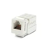 Вставка KJNE-6P6C-C2-90-WH заделка с помощью NE-TOOL, белая Hyperline