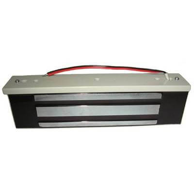 Замок электромагнитный ML-295К (уголок в комплекте)  цвет Белый AccordTec