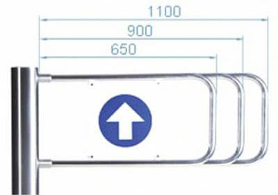 Створка AG-900 (длиной 900 мм для стойки калитки WMD-05) PERCo