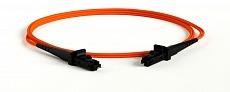 Патч-корд FC-D2-50-MTRJF/PR-MTRJF/PR-H-2M-LSZH-OR MM 50/125, MTRJ(мама)-MTRJ(мама), 2.0 мм, duplex, 2 м Hyperline