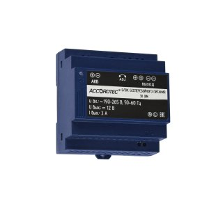 Блок питания ББП-30 DIN AccordTec