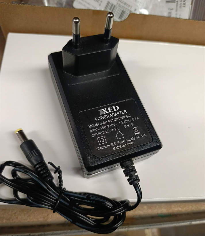 Блок питания 12В/2А (гарантия 2 недели)