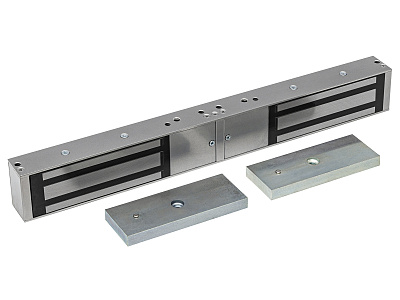 Замок электромагнитный ML-395 Double с уголком AccordTec