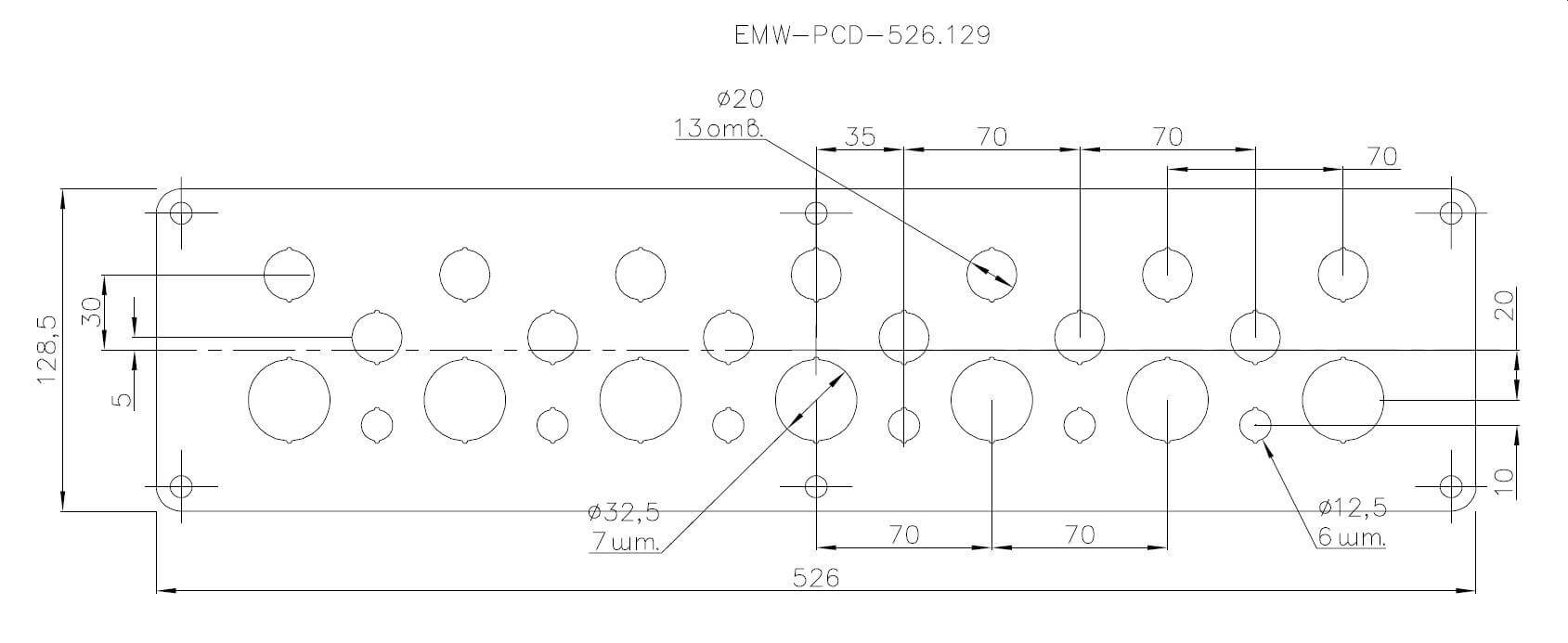 Панель EMW-PCD-526.129 Elbox