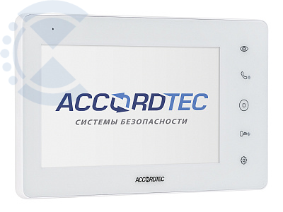 Монитор домофона AT-VDA752C/SD WH AccordTec
