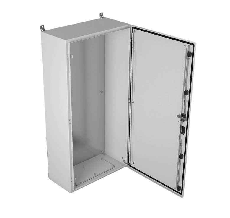 Шкаф EMWS-1000.600.300-1-IP66 навесной (В1000 × Ш600 × Г300) EMWS c одной дверью Elbox