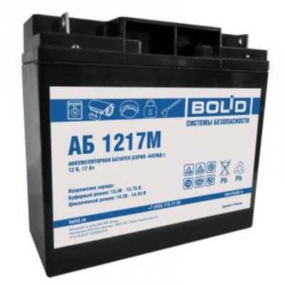 Аккумулятор АБ 1217К BOLID
