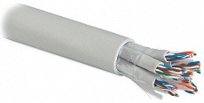 Кабель UUTP48W-C5-S24-IN-LSZH-GY витая пара, неэкранированная  каждый 4х парник в LSZH-оболочке, одножильный (solid), LSZH нг(А)-HF, –20°C - +60°C, серый Hyperline