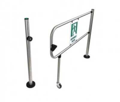 Секция XTA-02 «АНТИПАНИКА» ИЗ ШЛИФОВАННОЙ НЕРЖАВЕЮЩЕЙ СТАЛИ И ЭЛЕКТРОМАГНИТНЫМ ЗАМКОМ Carddex