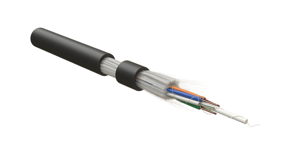 Кабель FO-PDM-OUT-50-4-PE-BK Hyperline