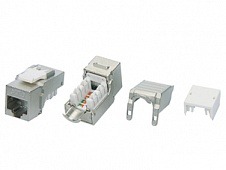 Вставка KJ9-8P8C-C6-90-SH-F категория 6, экранированная Hyperline