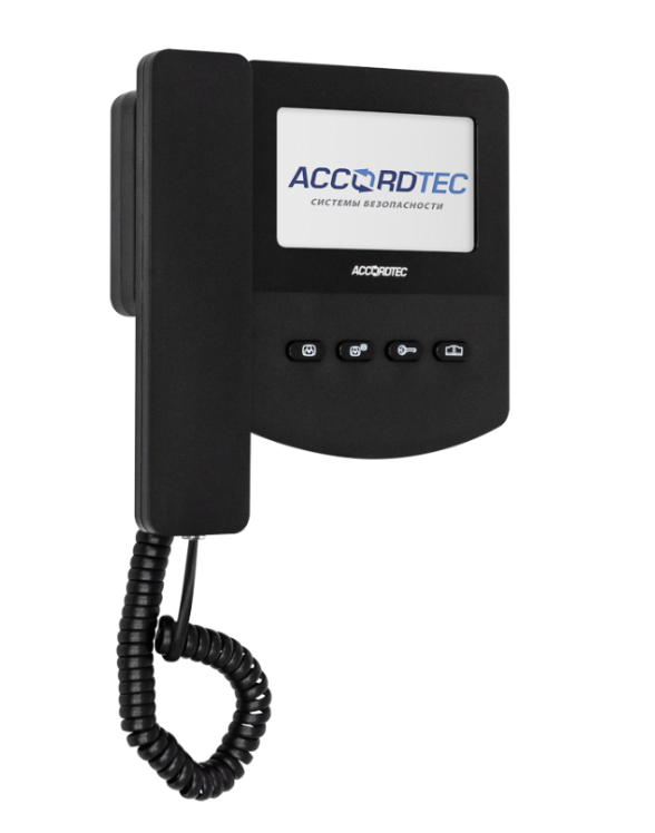 Монитор домофона AT-VD313H BL AccordTec