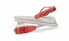 Патч-корд PC-LPM-UTP-RJ45-RJ45-C5e-0.5M-LSZH-WH (100% Fluke Component Tested),  0.5 м, белый Hyperline