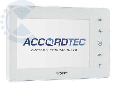 Монитор домофона AT-VD720W WH AccordTec