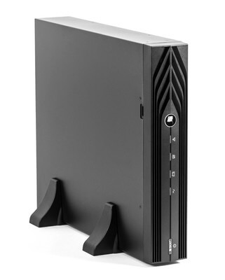 Источник питания SKAT UPS 10000-RACK-ON ИБП 220В 9кВт, 20 АКБ внешние On-Line синусоида ток заряда 10А Бастион