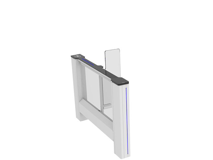 Турникет с распашными створками SWING GATE SWG 55, ширина прохода 550 мм, высота створки 1200 мм, боковой (левый или правый) модуль CAME