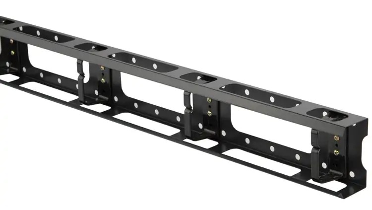 Органайзер CMV-32U-ML вертикальный кабельный 32U, шир. 800мм, черный Hyperline