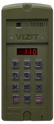 Блок вызова БВД-SM110RCP Vizit