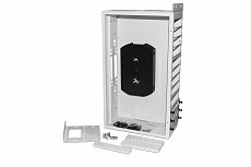 Бокс FO-19R-3U-12xSLT-W140H42-96UN-GY от 8 до 96 портов (SC, duplex LC, ST, FC), со сплайс пластиной, без пигтейлов и проходных адаптеров, 3U, серый Hyperline