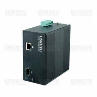 Медиаконвертер OMC-1000-11X/I промышленный Gigabit Ethernet OSNOVO