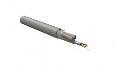 Кабель FUTP12W-C5-S24-IN-LSZH-GY витая пара, экранированная  одножильный (solid), каждый 4х парник: экран-фольга,  оболочка –20°C - +60°C, серый Hyperline