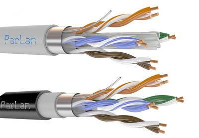 Кабель F/UTP4 Cat5e ZH нг(А)-HF (4х2х0,52) (100942) Паритет