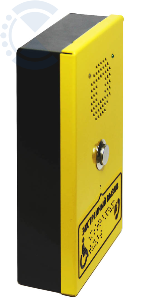 Блок вызова DP1-UF8M этажный, накладн (с коммутатором, боксом, шрифтом Брайля) Eltis