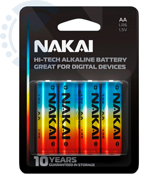 Батарейка LR 6 NAKAI Hi-Tech
