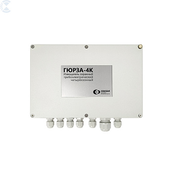 Извещатель охранный периметровый трибоэлектрический четырехзонный ГЮРЗА-4К СКИЗЭЛ