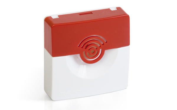 Оповещатель ОПОП 2-35 24В (корпус белый/красный) Рубеж