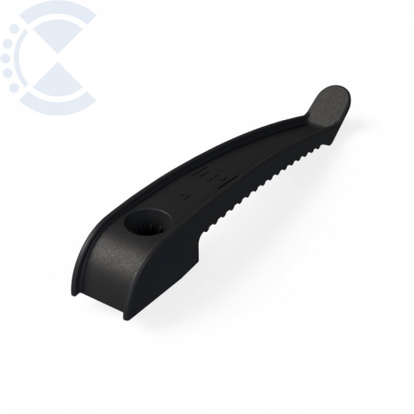 Держатель кабеля односторонний для прямого монтажа черный (уп.20шт) PR13.0381 Промрукав