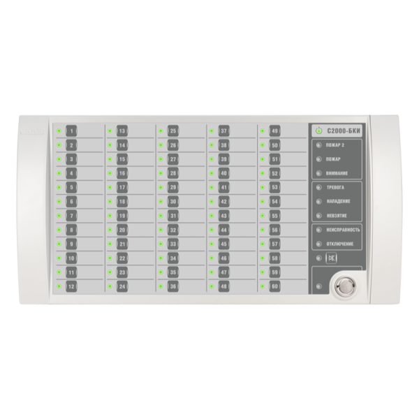 Блок индикации С2000-БКИ 2RS485 с клавиатурой BOLID