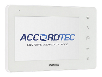 Монитор домофона AT-VD710W WH AccordTec