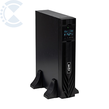 Источник питания SKAT-UPS 1000-RACK-ON-2X9-E P3 - ИБП 1000 Вт, On-Line, синус, встр. АКБ 24В (2x9Ач), 8хC13 Бастион