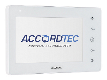 Монитор домофона AT-VDA752C/SD WH AccordTec