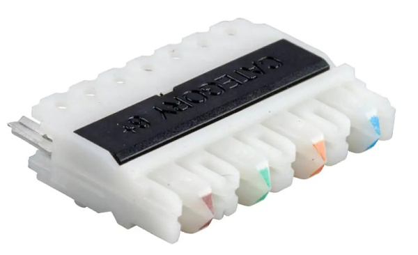 Модуль 110C-M-4P категории 5е, тип 110,4 пары  Hyperline