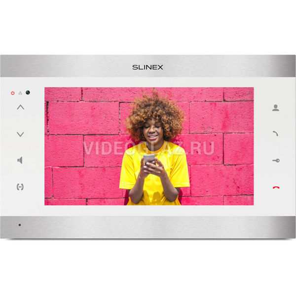 Монитор домофона SL-10N Cloud Silver+White цветной Slinex