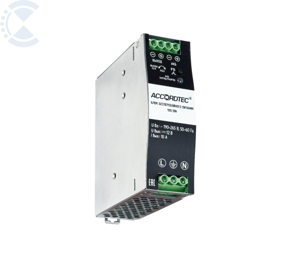 Блок питания ББП-100 DIN AccordTec